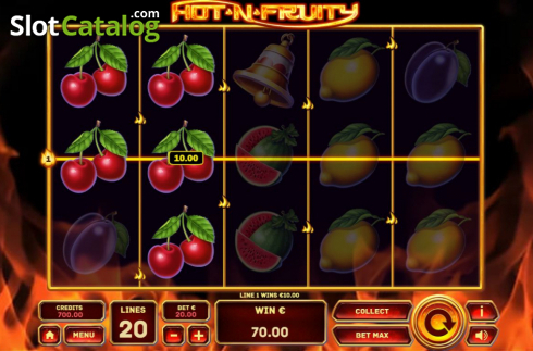 Скрин5. Hot'n'Fruity слот