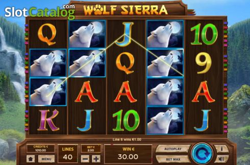 Скрин3. Wolf Sierra слот