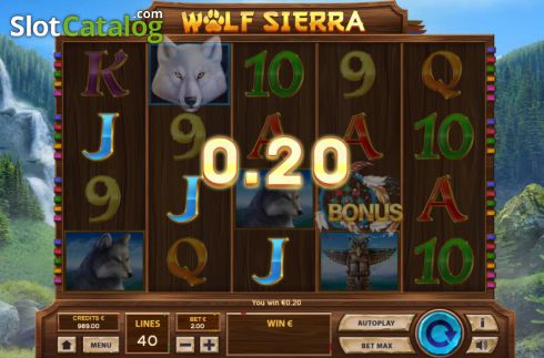 Скрин4. Wolf Sierra слот