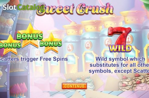 Скрин2. Sweet Crush (Tom Horn Gaming) слот