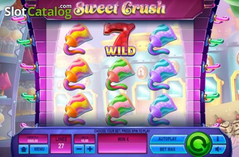 Скрин3. Sweet Crush (Tom Horn Gaming) слот