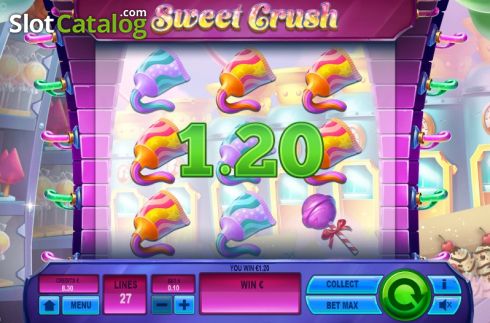 Скрин6. Sweet Crush (Tom Horn Gaming) слот