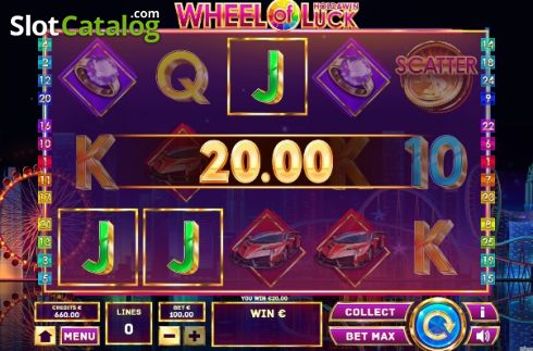 Скрин4. Wheel of Luck (Tom Horn Gaming) слот