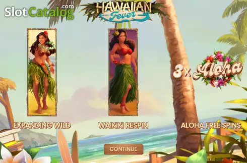 Скрин2. Hawaiian Fever слот