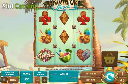 Скрин3. Hawaiian Fever слот