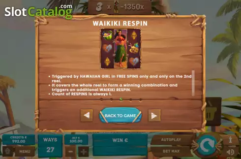 Скрин9. Hawaiian Fever слот