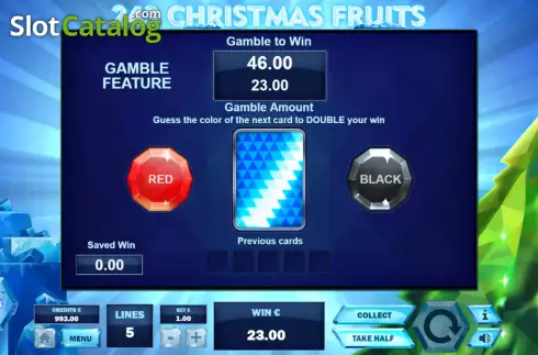 Скрин5. 243 Christmas Fruits слот
