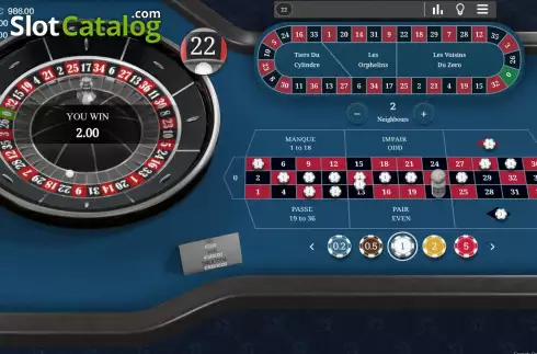 Скрин4. French Roulette La Partage (Tom Horn Gaming) слот