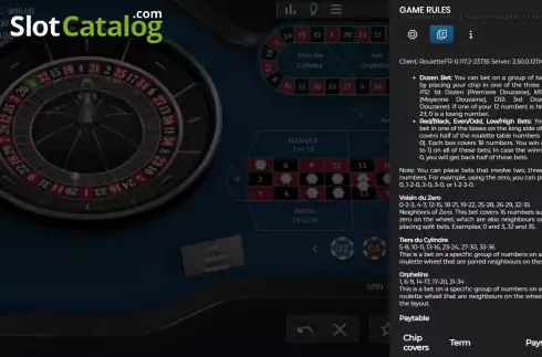 Скрин8. French Roulette La Partage (Tom Horn Gaming) слот