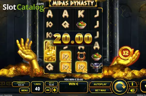Скрин4. Midas Dynasty слот