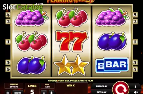 Скрин2. Flaming Wild 27 слот