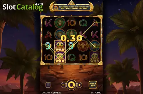 Скрин3. Lucky Scarab слот