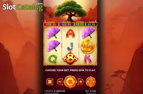 Скрин2. Tao Tree Coins слот