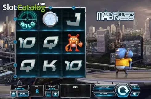 Скрин4. Monster Madness слот