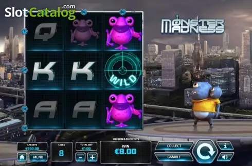 Скрин5. Monster Madness слот