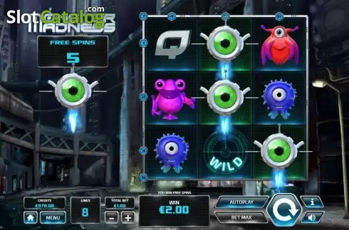 Скрин7. Monster Madness слот