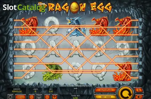 Скрин2. Dragon Egg (Tom Horn Gaming) слот