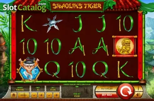 Скрин3. Shaolin Tiger слот