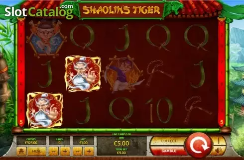 Скрин5. Shaolin Tiger слот