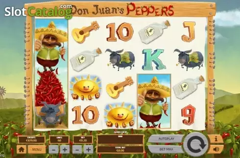 Скрин6. Don Juan's Peppers (Tom Horn Gaming) слот