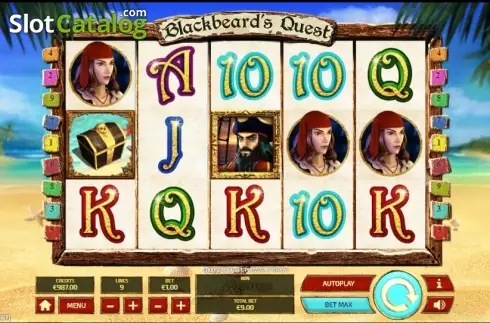 Скрин2. Blackbeard's Quest слот