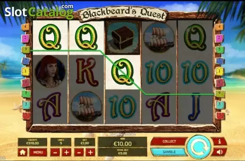 Скрин3. Blackbeard's Quest слот