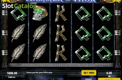 Скрин2. Hammer Of Thor (Tom Horn Gaming) слот