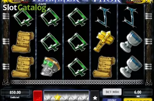 Скрин5. Hammer Of Thor (Tom Horn Gaming) слот