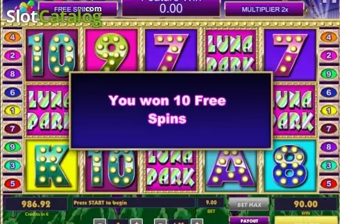 Скрин6. Lunapark слот