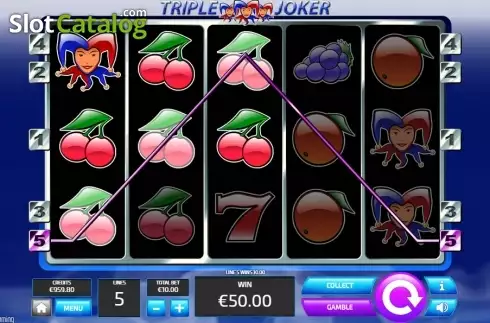 Скрин3. Triple Joker (Tom Horn Gaming) слот