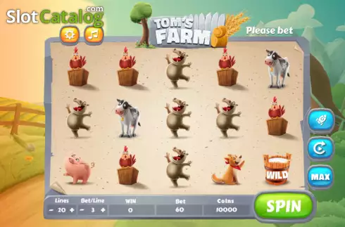 Скрин2. Tom's Farm слот