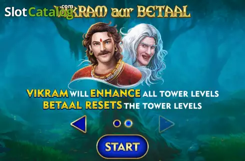 Скрин3. Vikram and Betaal слот