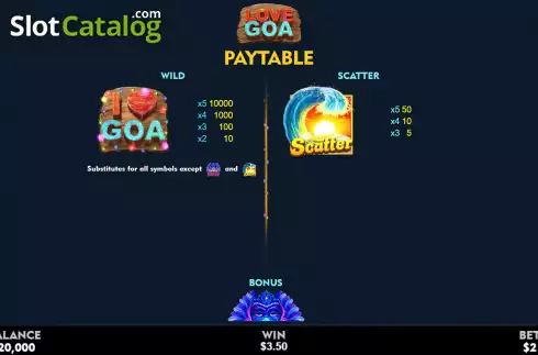 Скрин5. Love Goa слот