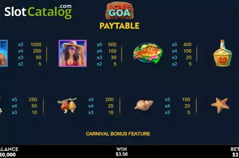 Скрин7. Love Goa слот