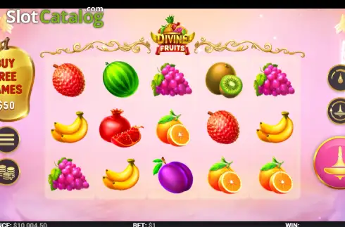Скрин2. Divine Fruits слот