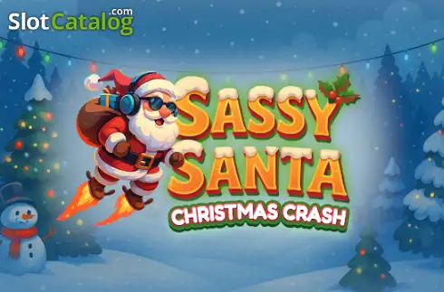 Sassy Santa Christmas Crash логотип Sassy Santa Christmas Crash логотип