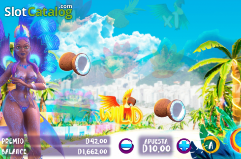 Скрин3. Carnaval do Rio (Triple Cherry) слот