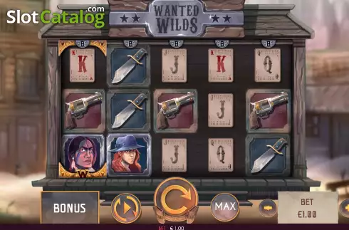 Скрин2. Wanted Wilds слот