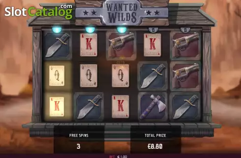 Скрин7. Wanted Wilds слот