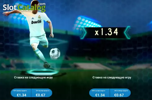 Скрин2. Canales – Goal Crash слот