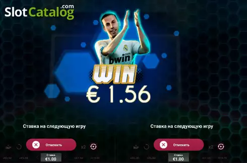 Скрин3. Canales – Goal Crash слот