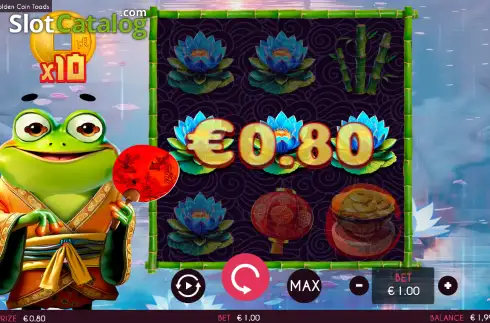 Скрин3. Golden Coin Toads слот