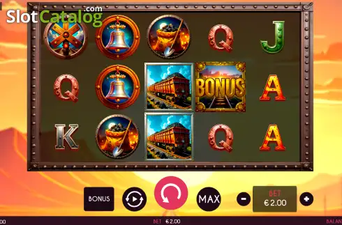 Скрин2. Iron Rail Riches слот