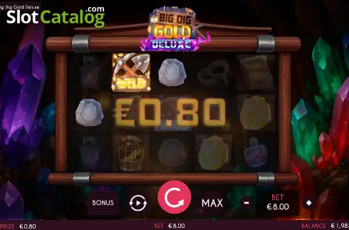 Скрин3. Big Dig Gold Deluxe слот