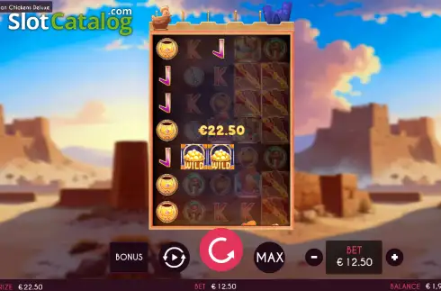Скрин3. Trojan Chickens Deluxe слот