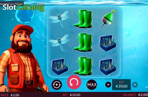 Скрин2. Big Fisherman Fortune слот
