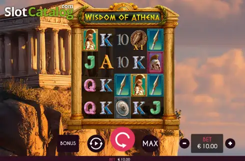 Скрин2. Wisdom of Athena (Triple Cherry) слот