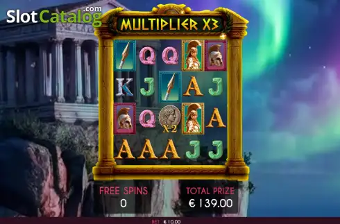 Скрин3. Wisdom of Athena (Triple Cherry) слот