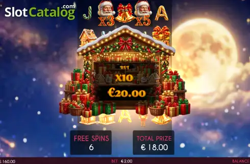 Скрин3. Festive Spins слот