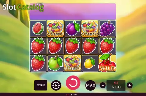 Скрин2. Fruits Madness слот